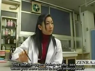 Subtitruota cfnm japoniškas milf surgeon varpa inspection