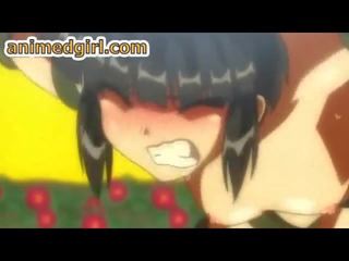 Svázaný nahoru hentai tvrdéjádro souložit podle transsexuál anime video